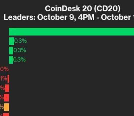 UNI Surges 10.4% in CoinDesk 20 Performance Update news-10102024-174316