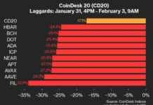 CoinDesk 20 Index Plunges 17.1% Weekend Performance Update coindesk-20-ndex-plunges-171-weekend-performance-update
