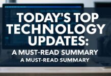 Today’s Top Tech Updates: A Must-Read Roundup Today's Top Technology Updates: A Must-Read Summary